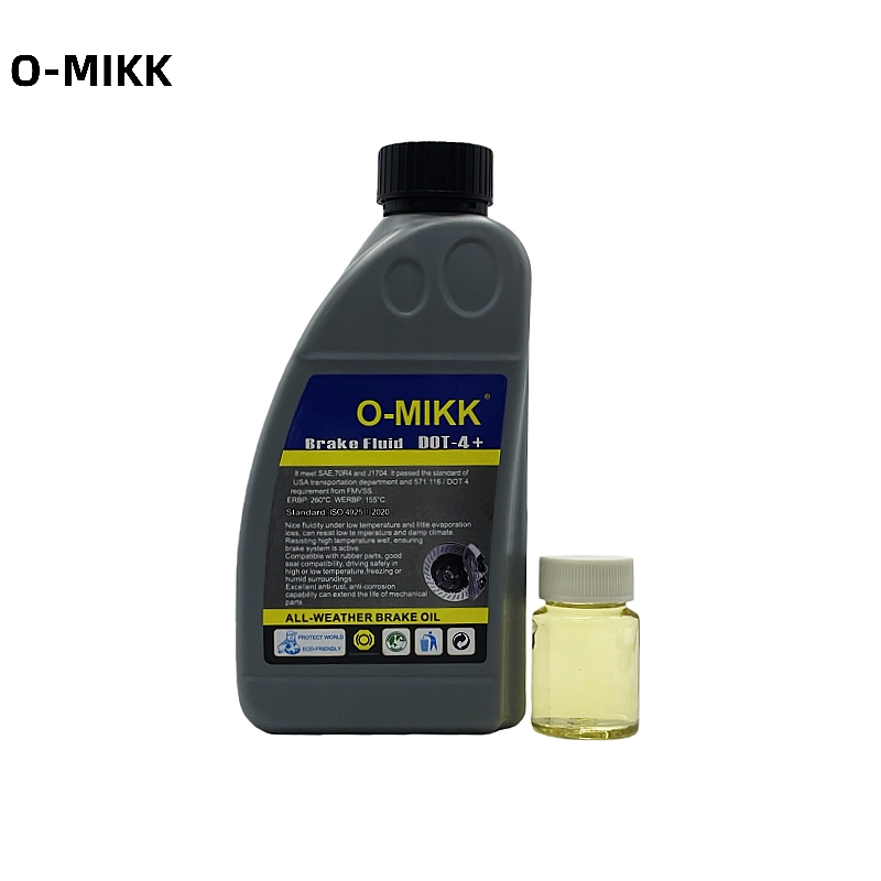 Hot Selling 1 Liter 500ml 250ml Mineral Brake Lubricant Car Brake Fluid DOT4+ Motorcycle Brake Motor Oil