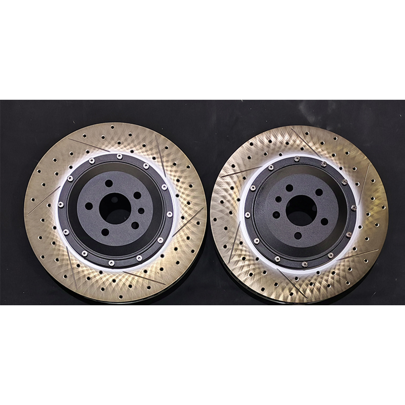 Auto Parts Original Upgraded Split 2-Piece Brake Disc Rotors for Porsche Panamera971