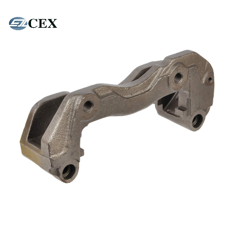 Nodular Cast Iron/Qt600/Qt700 Shell Mold Casting Electroplated Brake Caliper Bracket