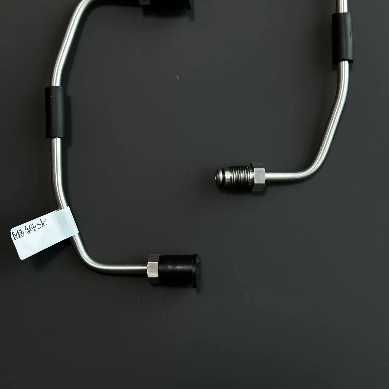 3/16" Steel Brake Line Tube for Automotive OEM Pvf Coated / Bundy Tube Custom Bending Zinc-Nickel Fittings