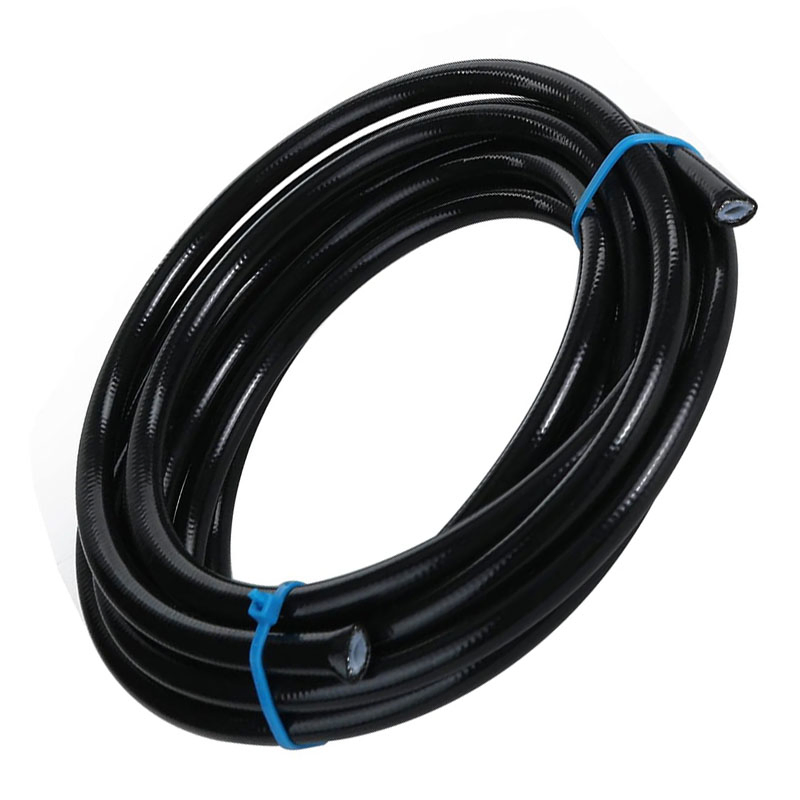 Stainless Steel Braided PTFE Brake Hose Line with PU Layer for Motorcycle