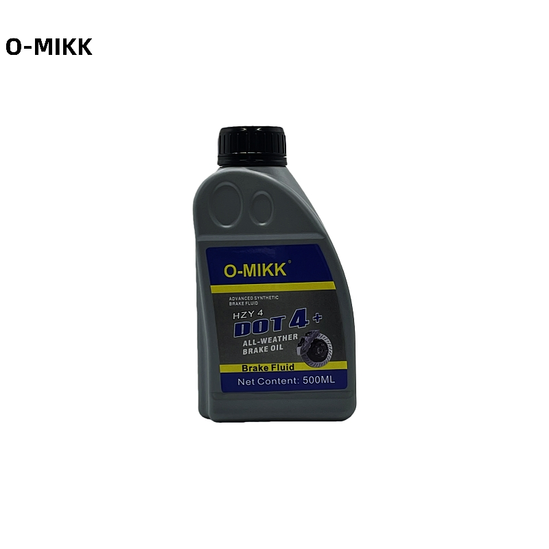 DOT 4+ Synthetic Vehicle Brake Fluid ISO Certified Automotive Lubricant Oil with Base Oil and Additives