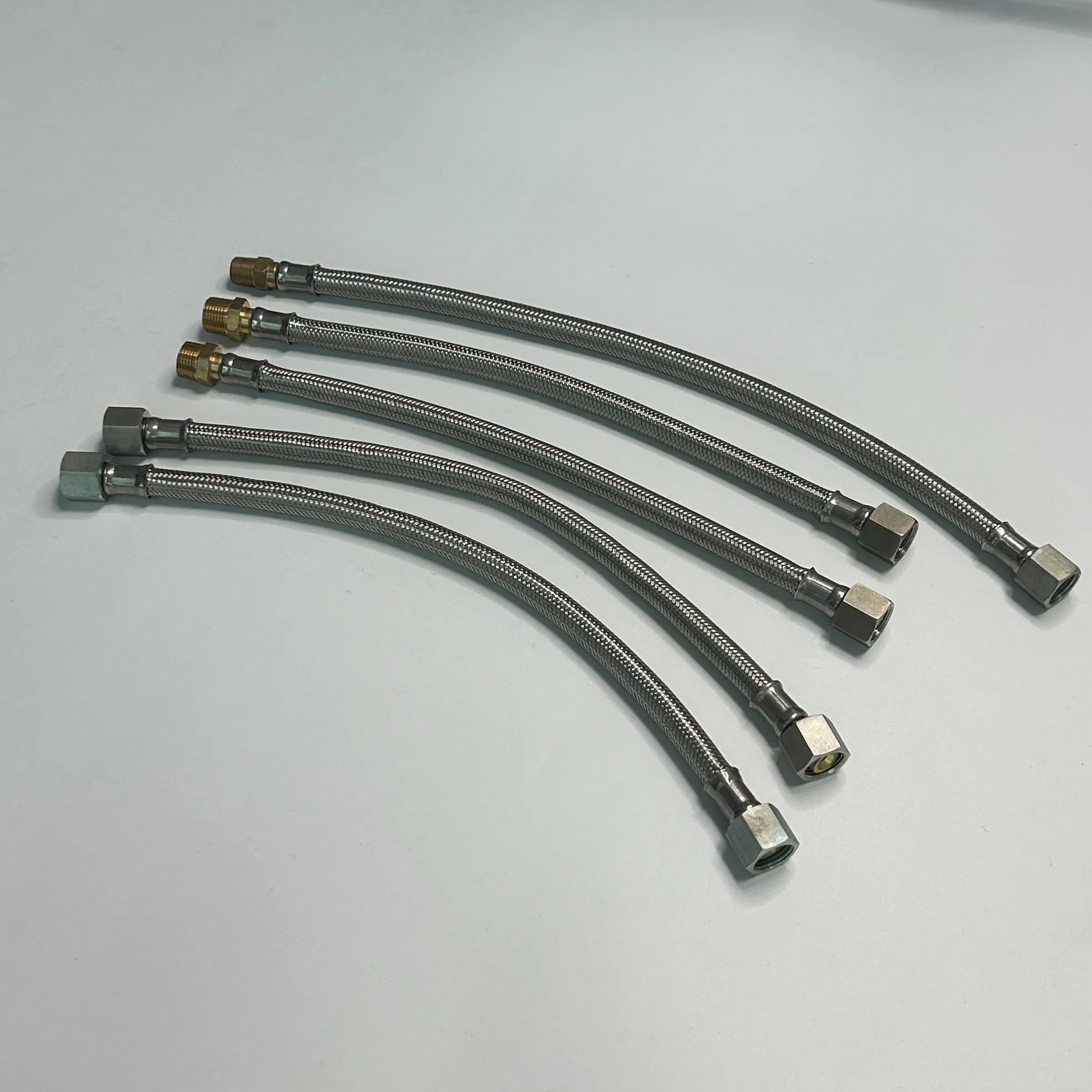 DOT PTFE Stainless Braided Motorcycle Brake Line High Pressure Resistant Factory Direct