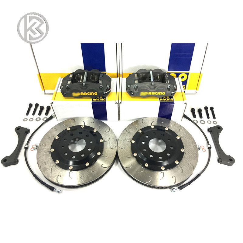 High Quality Factory 6/4 G. T. 6. V. 6 Pot Big Brake Calipers Kit with 355/380/405mm Rotor Disc for Benz BMW Audi Toyota Vehicles