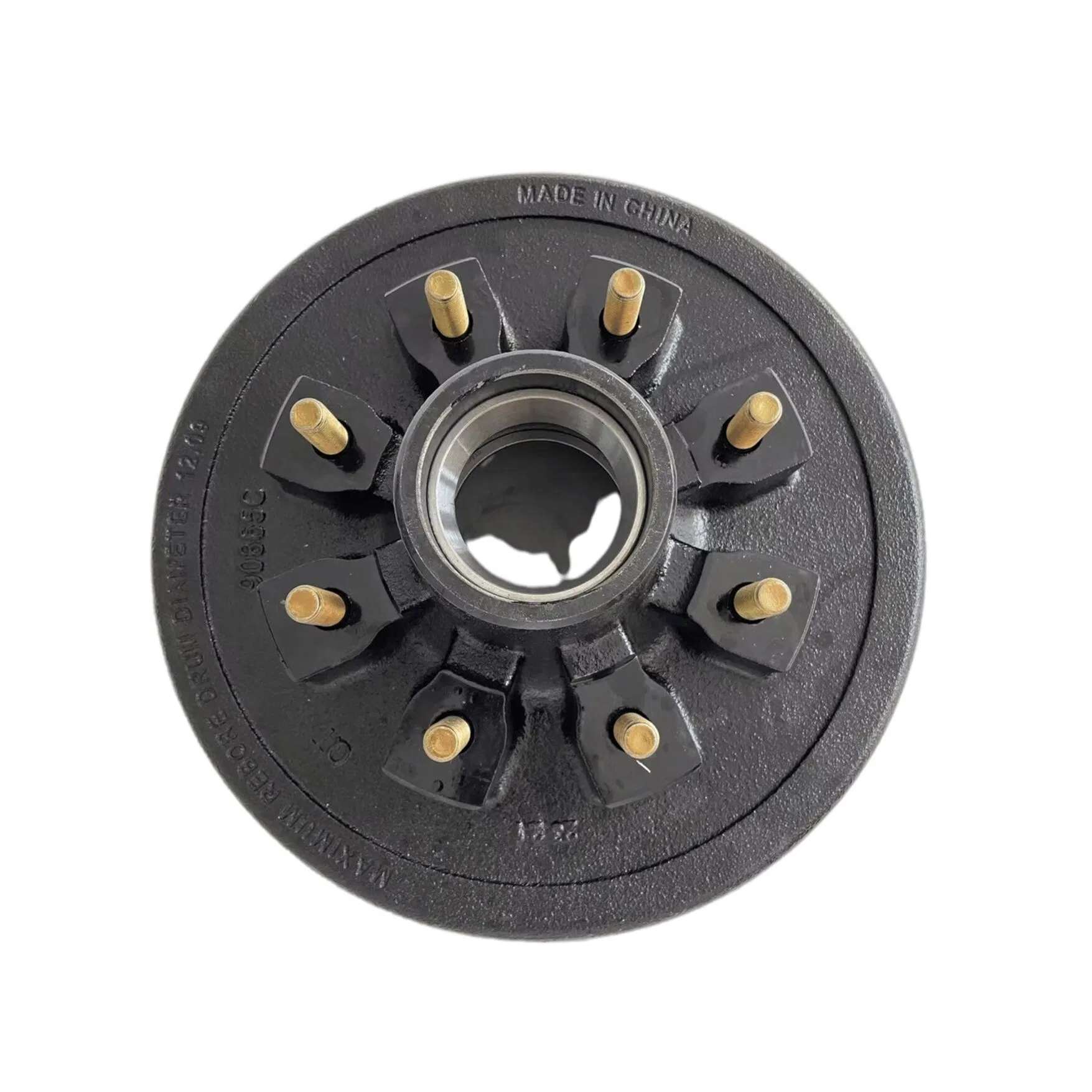 Aftermarket Heavy Duty Brake Drum Kit Including Mounting Hardware and Preinstalled Wheel Studs for Convenience