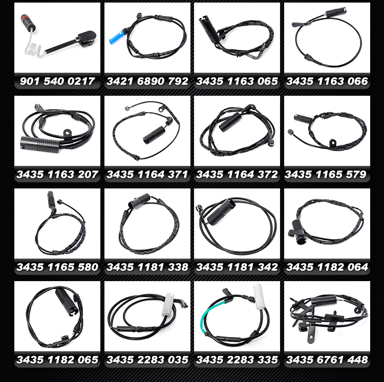 High Quality Auto Spare Parts Brake System Brake Pad Wear Sensors for BMW Mercedes-Benz Jaguar Audi Volkswagen Roewe Mclaren Toyota Ford Mini