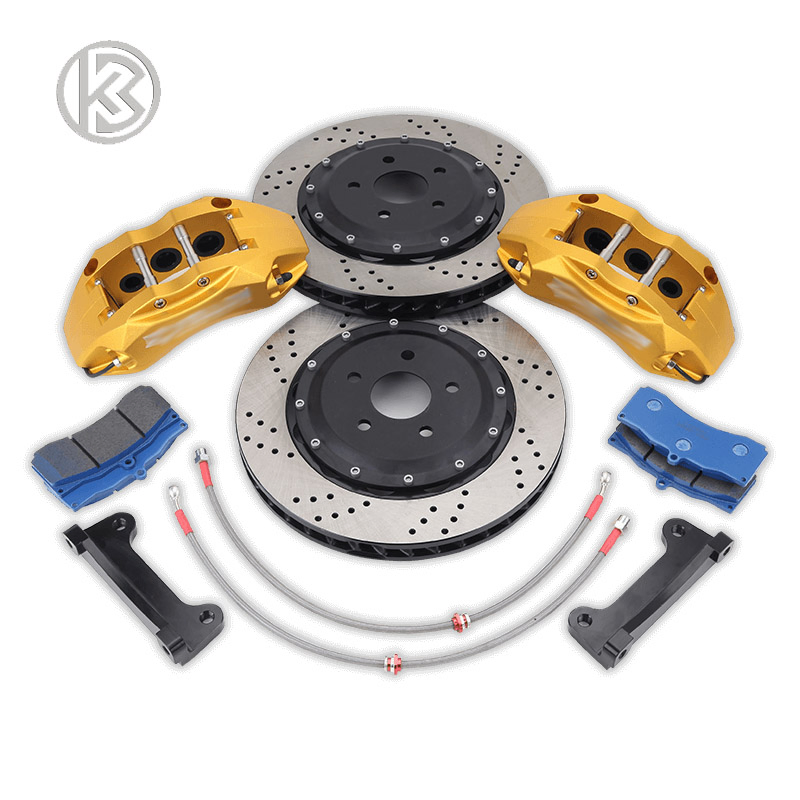 High Quality Factory 6/4 G. T. 6. V. 6 Pot Big Brake Calipers Kit with 355/380/405mm Rotor Disc for Benz BMW Audi Toyota Vehicles