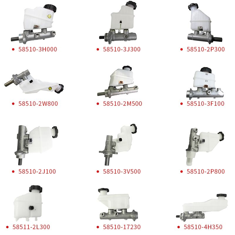 Hyun-Dai KIA OEM 58511-2L300 58510-17230 58510-4h350 Automotive Parts Brake Master Cylinder