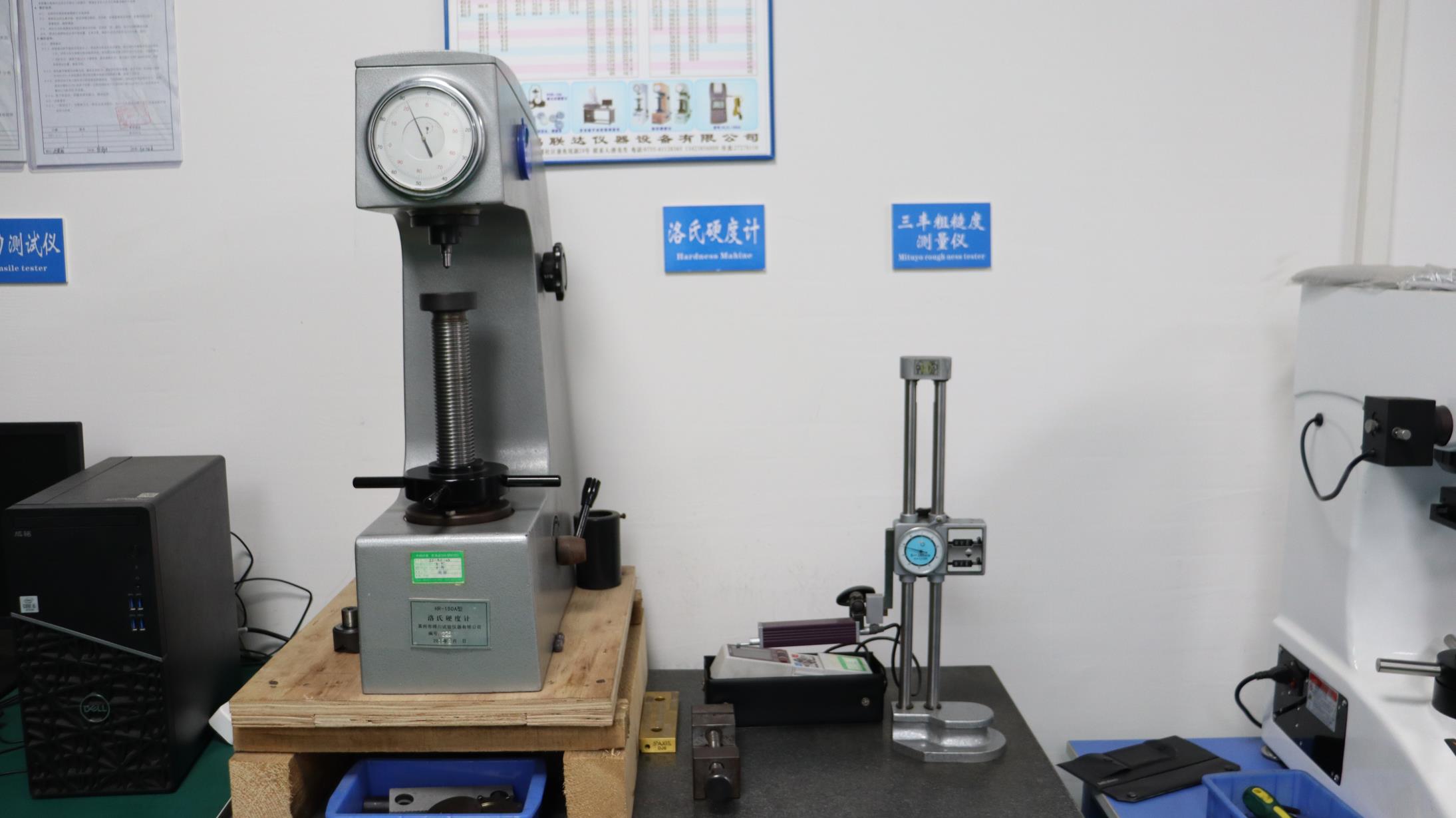 Rockwell Hardness Tester for automotive steel component hardness testing