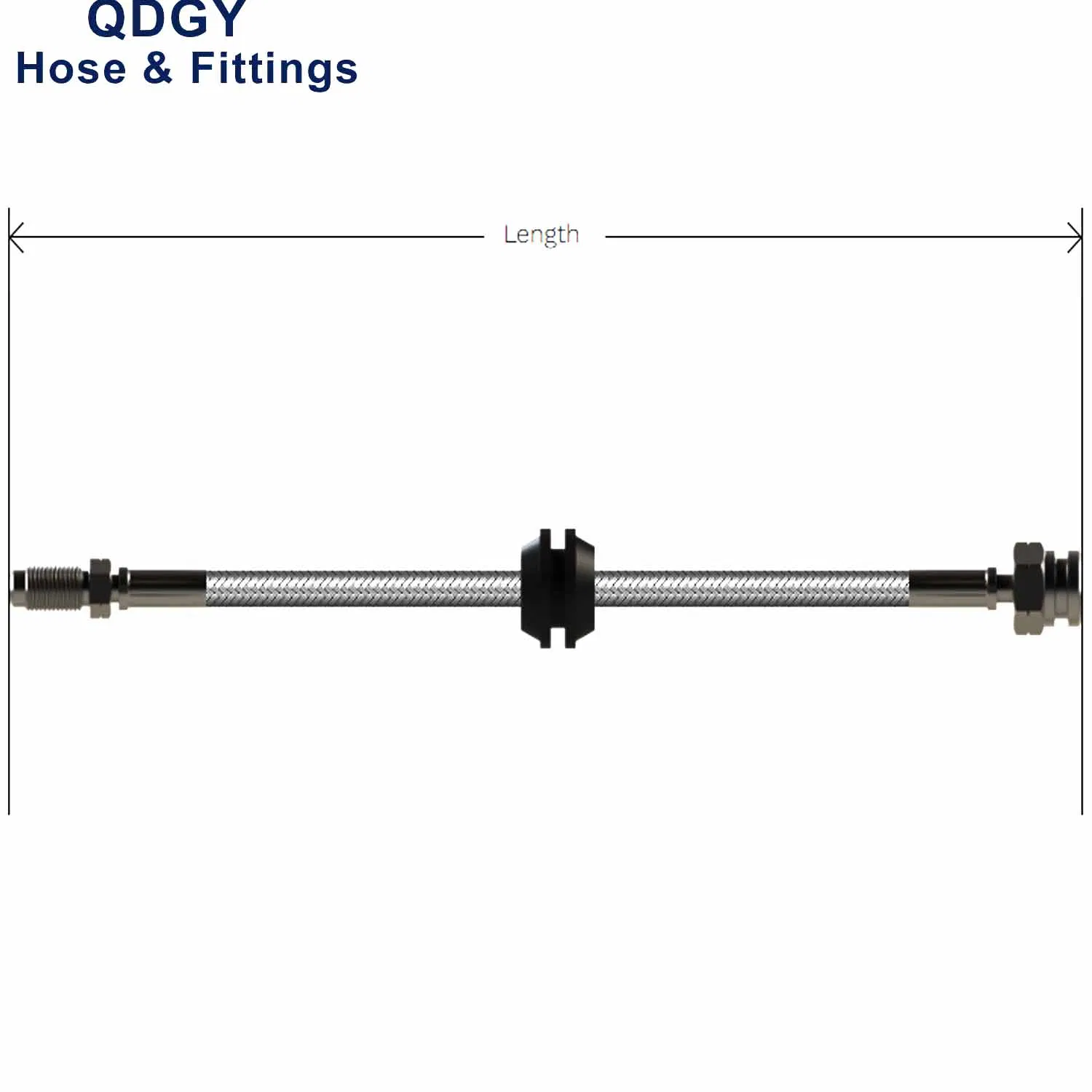 Braided ABS Line Replacements for BMW 5 Series E39 All Models (1996-2004) Replaces OEM Hoses Brake Lines 34321162616 and 34321162612