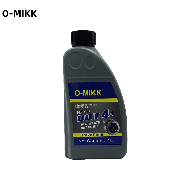 DOT 4+ Synthetic Vehicle Brake Fluid ISO Certified Automotive Lubricant Oil with Base Oil and Additives