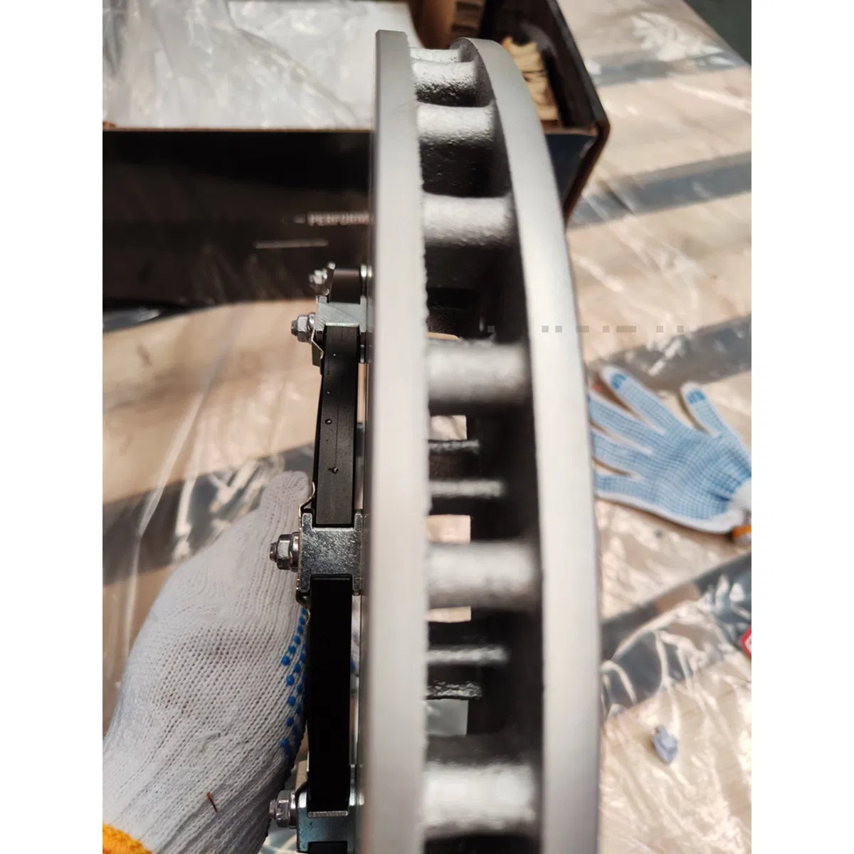 Excellent Performance Floating Brake Rotor Floating Disc for Audi Q7 VW Toureg Porsche Cayenne