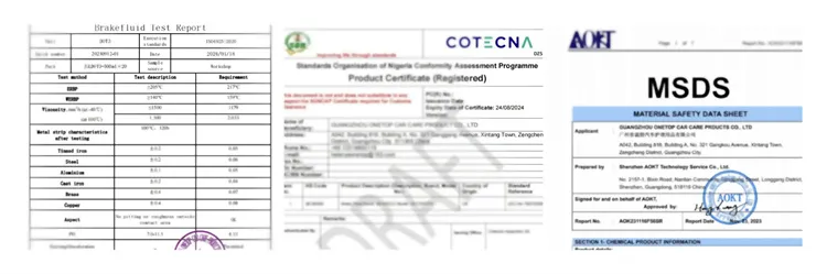 Product Certifications