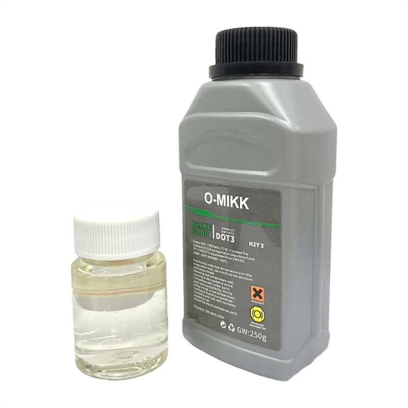 High Quality Car Brake Fluid DOT3 250ml Brake Motor Oil