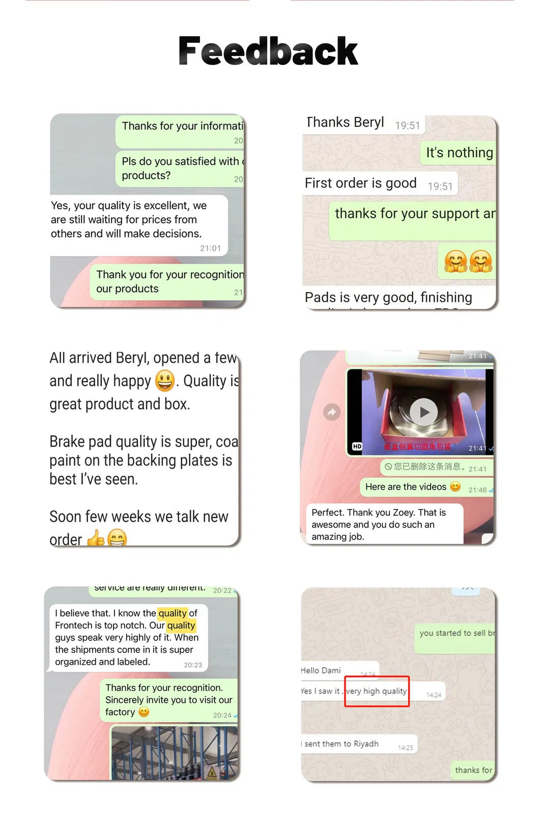 After Sales Feedback