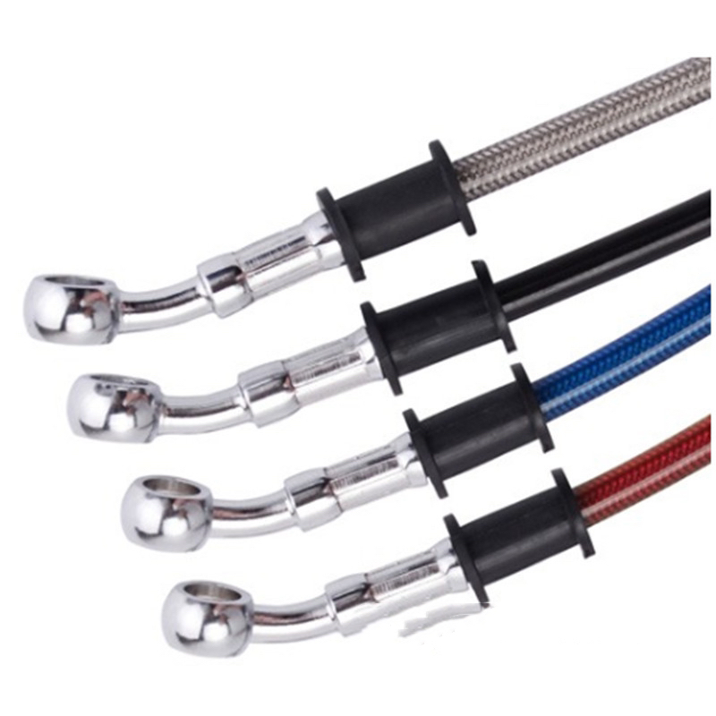 Stainless Steel Braided PTFE Brake Hose Line with PU Layer for Motorcycle