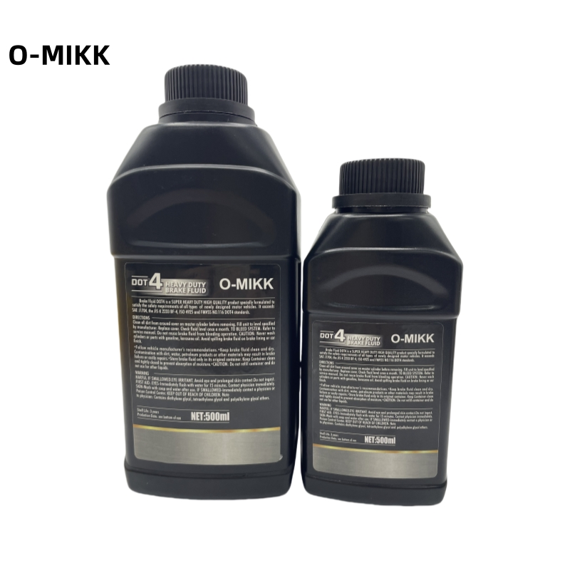 High Quality DOT4 Car Brake Fluid Low Price Liquid Type Brake Fluid
