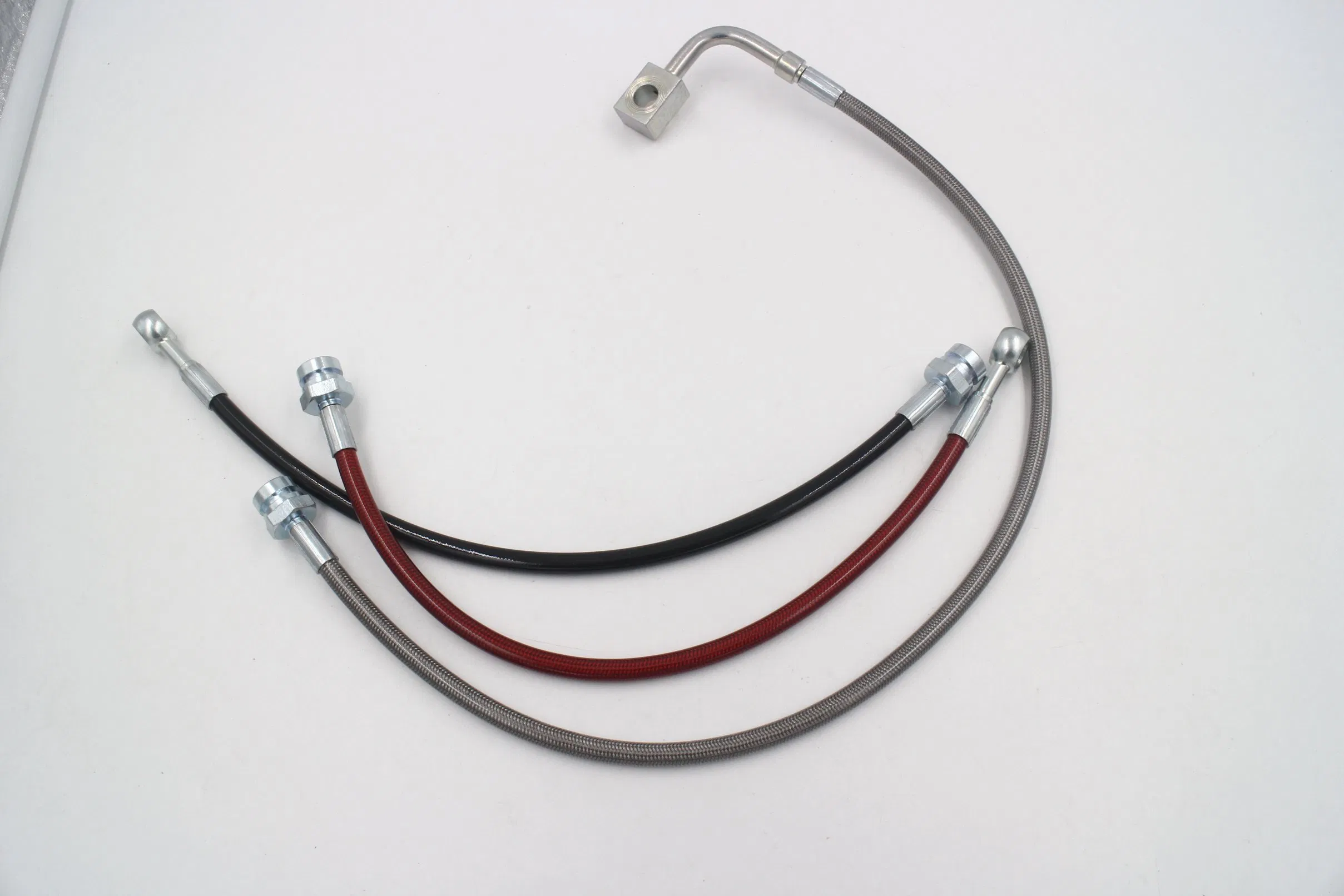 Automotive Brake Systems Stainless Steel Braided Flexible -3 an -4 an Brake Fuel Clutch PTFE Nylon Hose Tube Pipe Cable Kits Line with Fittings for Car Universe