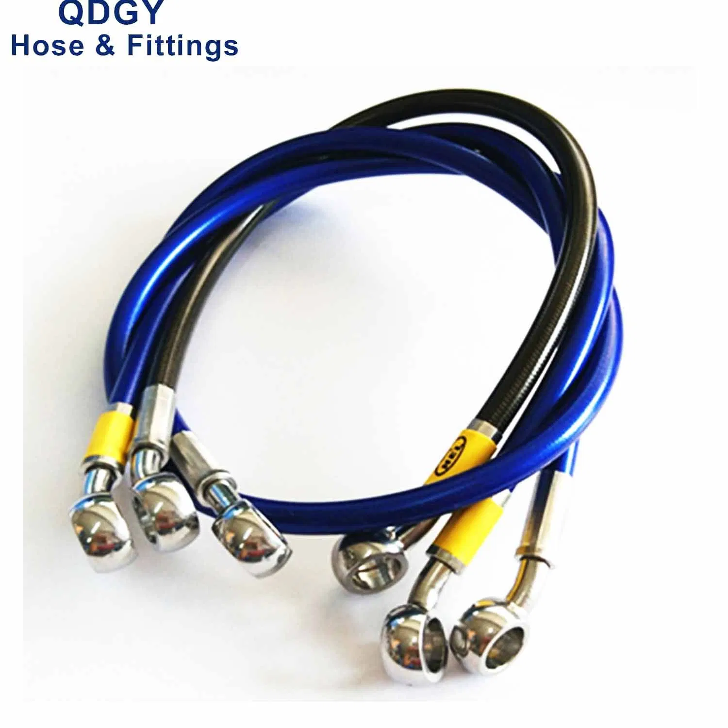 Motorcycle Parts 1/8inch 3.2mm 7.5mm Hydraulic Brake Hose Tube Pipe Line with Stainless Steel Braided for Motorcycle Racing Cars Vehicle