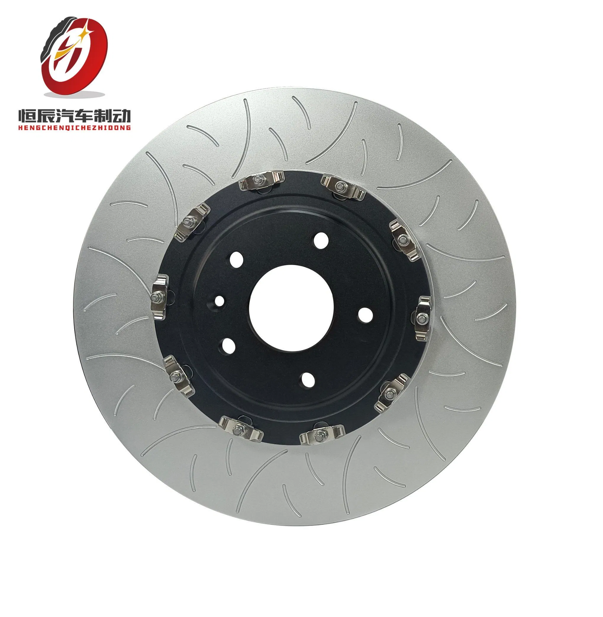Auto Parts Original Upgraded Split 2-Piece Brake Disc Rotor for Cadillac Xt5 2.0t (28E) OE#13516726/13526775