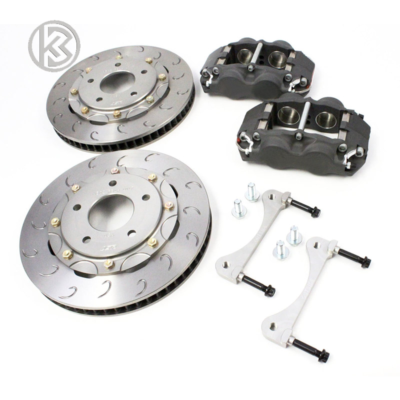 High Quality Factory 6/4 G. T. 6. V. 6 Pot Big Brake Calipers Kit with 355/380/405mm Rotor Disc for Benz BMW Audi Toyota Vehicles