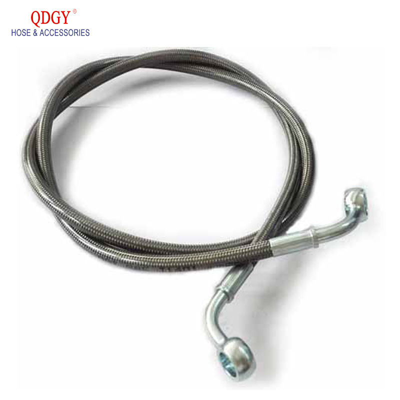 High Performance Motorcycle Custom Built Length Stainless Steel Braided Steel DOT Approved Street off Road Racing Brake Line Hoses