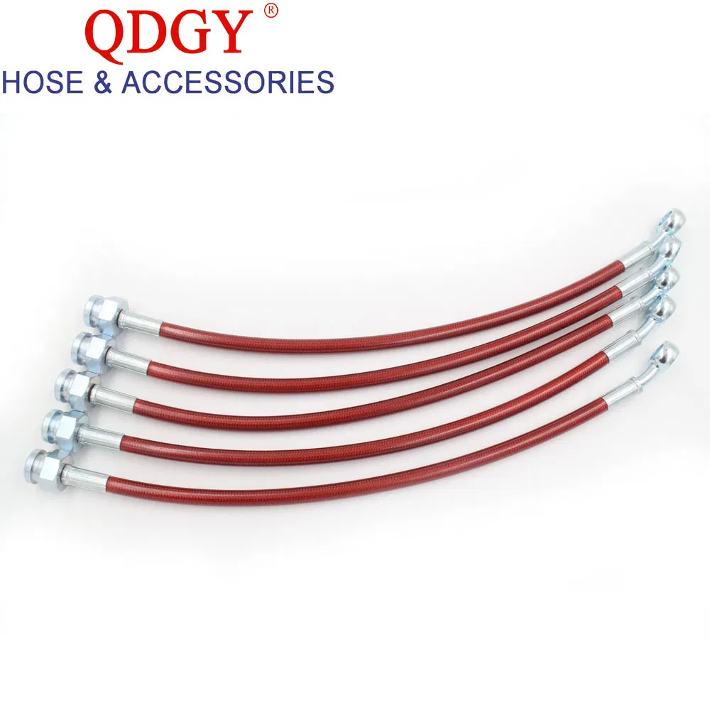 Automotive Brake Systems Stainless Steel Braided Flexible -3 an -4 an Brake Fuel Clutch PTFE Nylon Hose Tube Pipe Cable Kits Line with Fittings for Car Universe