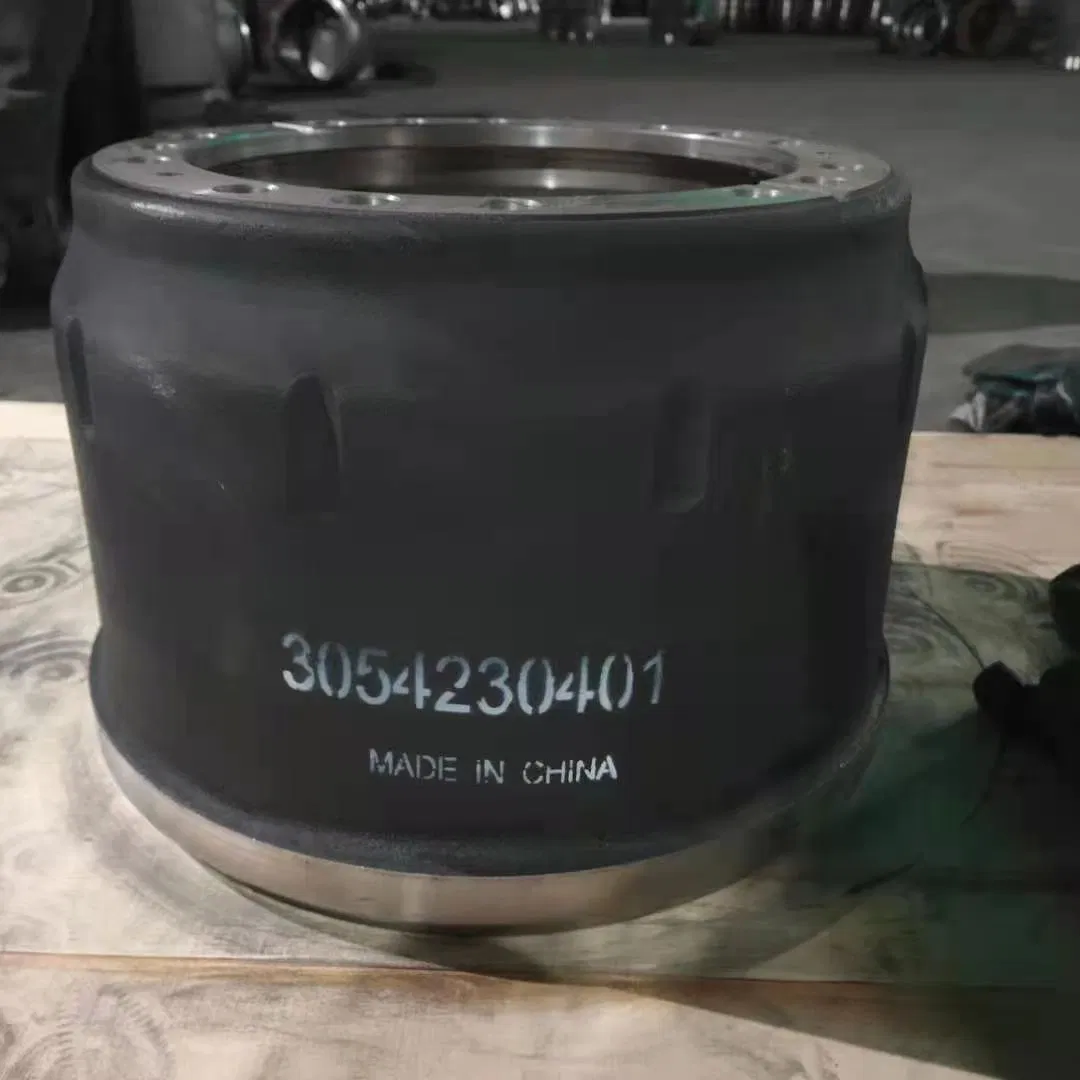 Good Quality Semi Trailer Axle Parts Made in China OEM 3054210001 3054210101 3054230701 3054230401 Brake Drum for Mercedes Benz