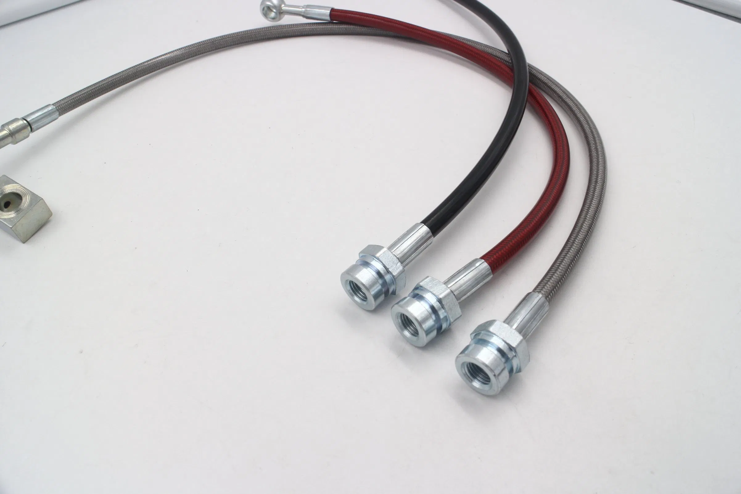 Automotive Brake Systems Stainless Steel Braided Flexible -3 an -4 an Brake Fuel Clutch PTFE Nylon Hose Tube Pipe Cable Kits Line with Fittings for Car Universe