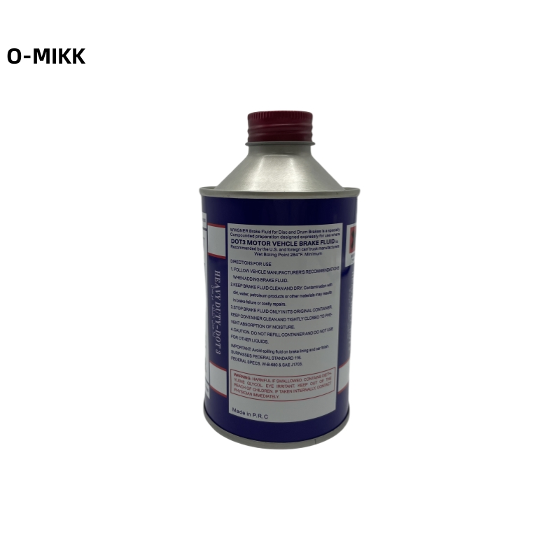 Metal /Tin Can 355ml Brake Fluid DOT 3-OEM