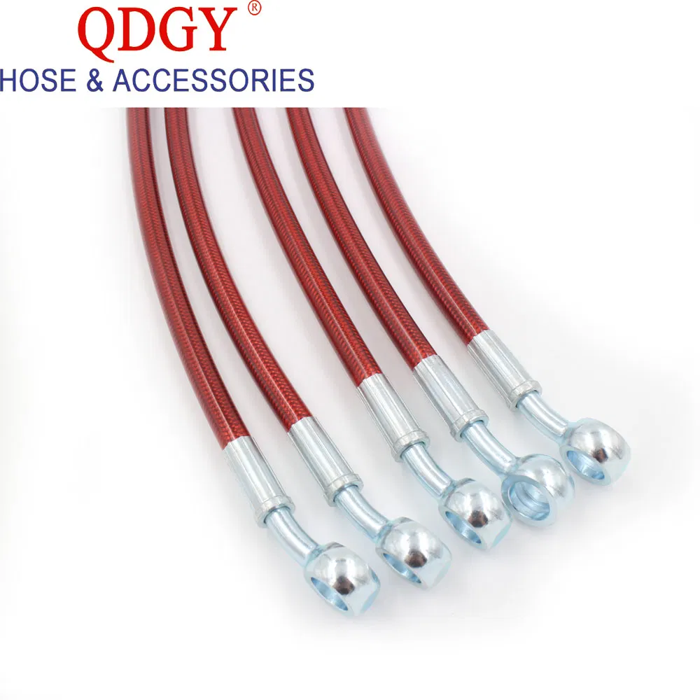 Automotive Brake Systems Stainless Steel Braided Flexible -3 an -4 an Brake Fuel Clutch PTFE Nylon Hose Tube Pipe Cable Kits Line with Fittings for Car Universe