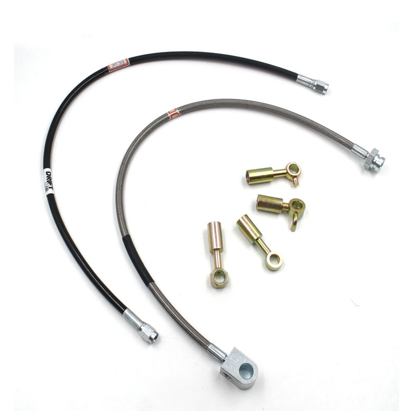 High Performance Motorcycle Custom Built Length Stainless Steel Braided Steel DOT Approved Street off Road Racing Brake Line Hoses