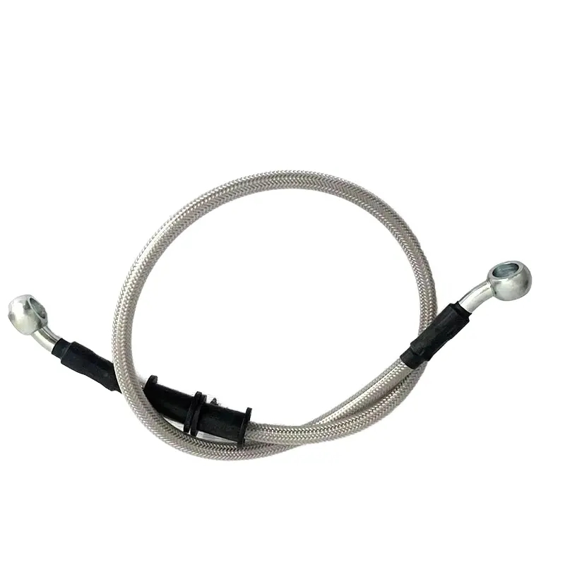 Motorcycle Parts 1/8inch 3.2mm 7.5mm Hydraulic Brake Hose Tube Pipe Line with Stainless Steel Braided for Motorcycle Racing Cars Vehicle