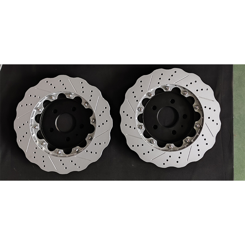 Auto Parts Original Upgraded Split 2-Piece Brake Disc Rotors for Porsche Panamera971