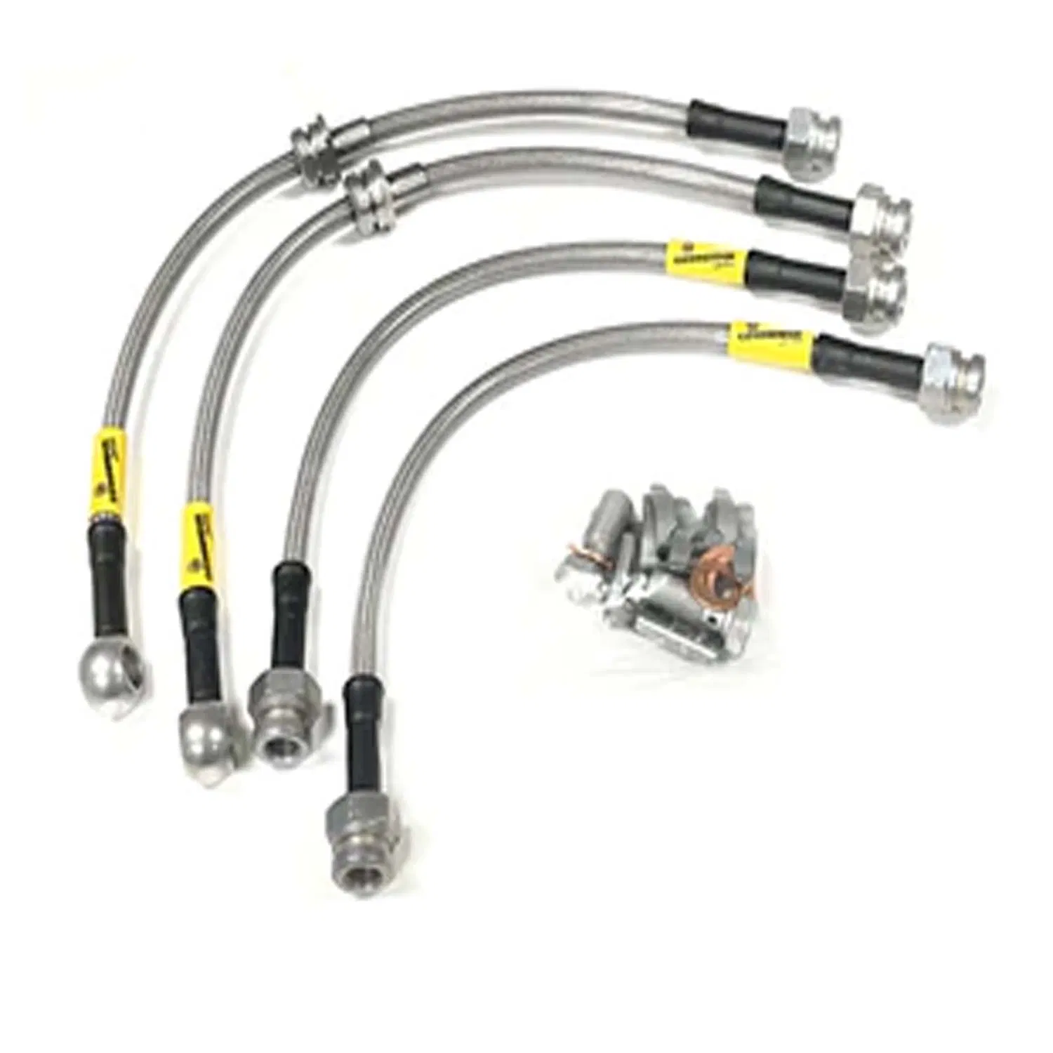 High Performance DOT Federal Motor Vehicle Safety Standards Automobile Parts Braided Stainless Steel Truck Car Motorcycle PTFE Flexible Brake Pipe Hose Lines