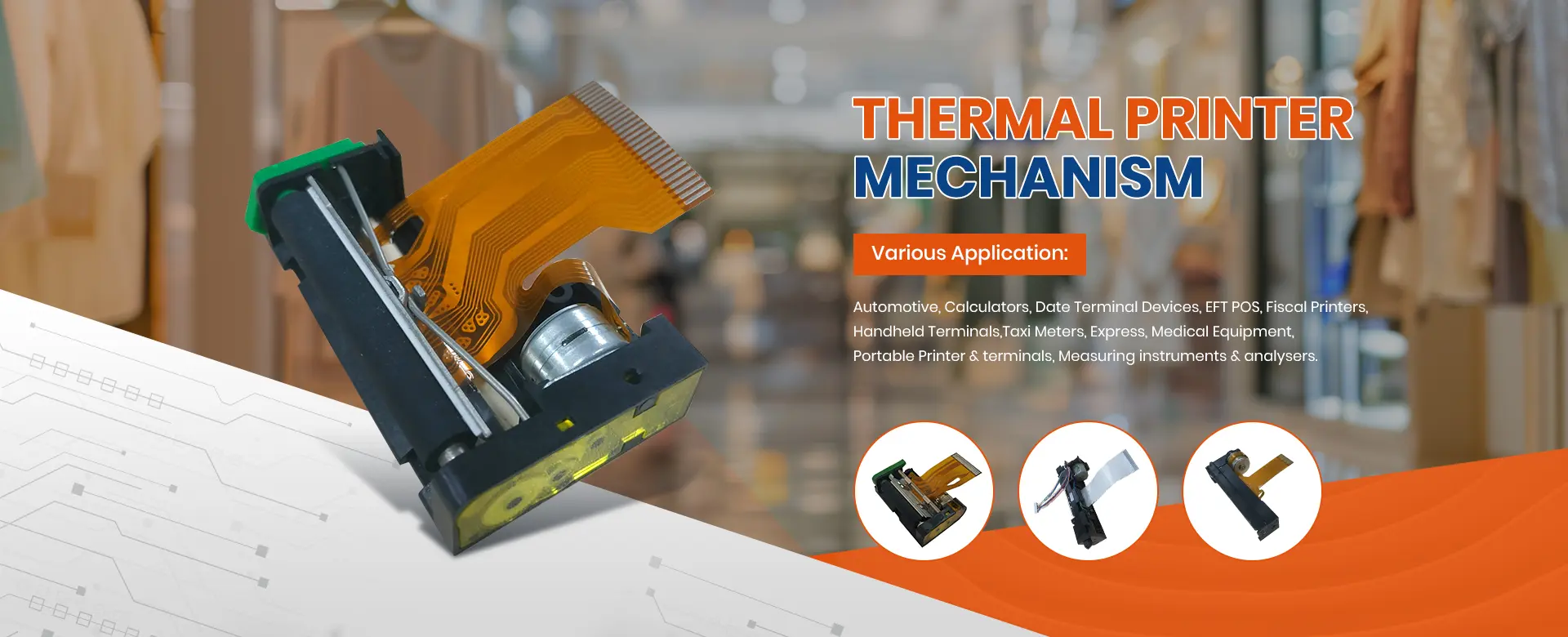 OPOS professional thermal printer and POS printer product lineup