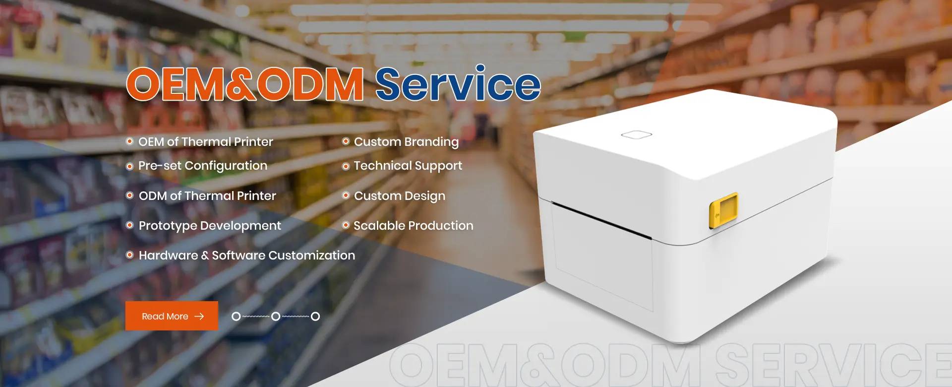 OPOS Xiamen thermal printer factory production line overview